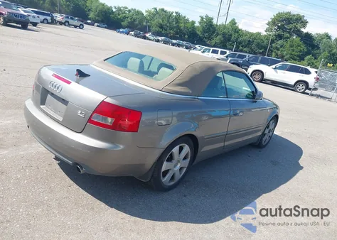 2005 Audi A4 3.0 from USA, damaged, VIN WAUDT48H35K015336
